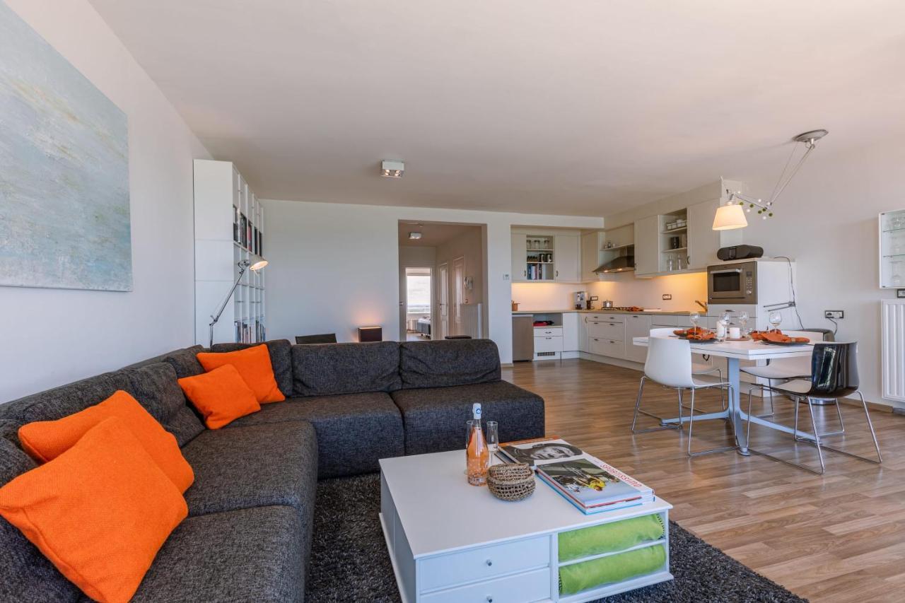 Excellent Southern Furnished Apartment With Beautiful Sea View Nieuwpoort Eksteriør bilde