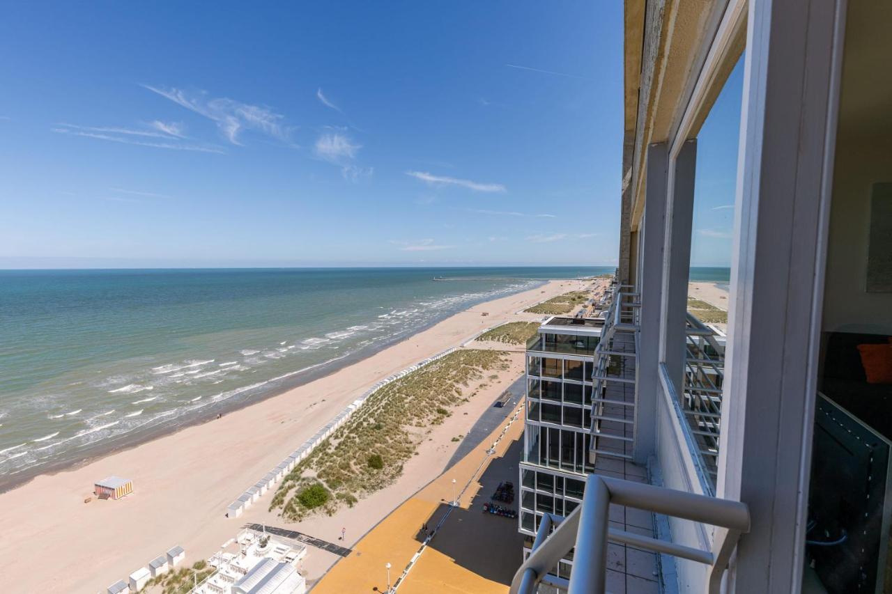 Excellent Southern Furnished Apartment With Beautiful Sea View Nieuwpoort Eksteriør bilde