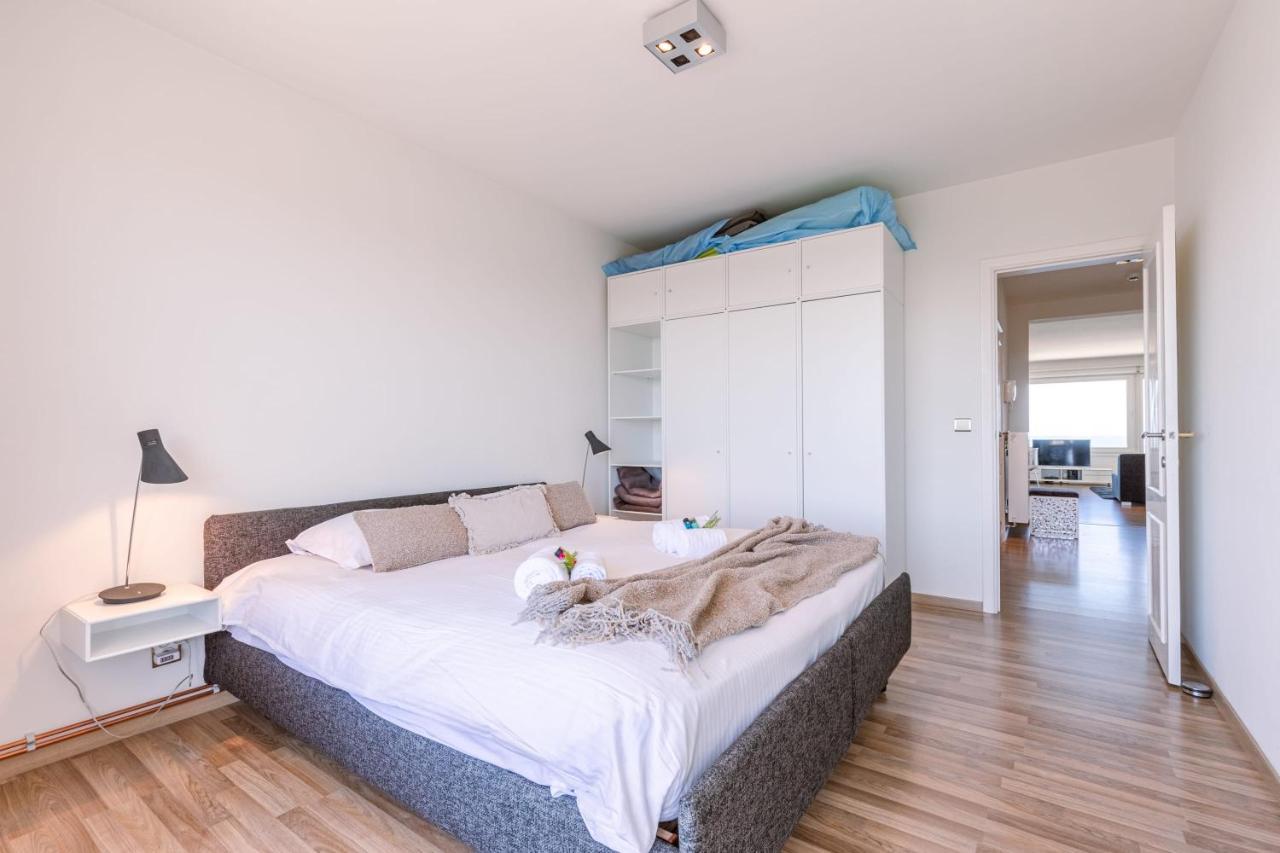 Excellent Southern Furnished Apartment With Beautiful Sea View Nieuwpoort Eksteriør bilde